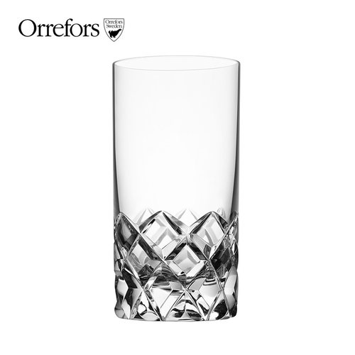 瑞典 Orrefors Sofiero水晶玻璃威士忌酒杯高球杯高身水杯