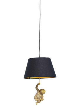 Yerak 手工制复古怀旧轻奢简约金色猩猩吊灯床头灯