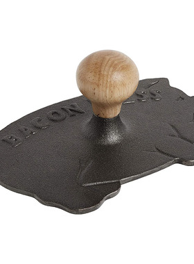 Y rpro 小猪造型铸铁培根牛排压制器