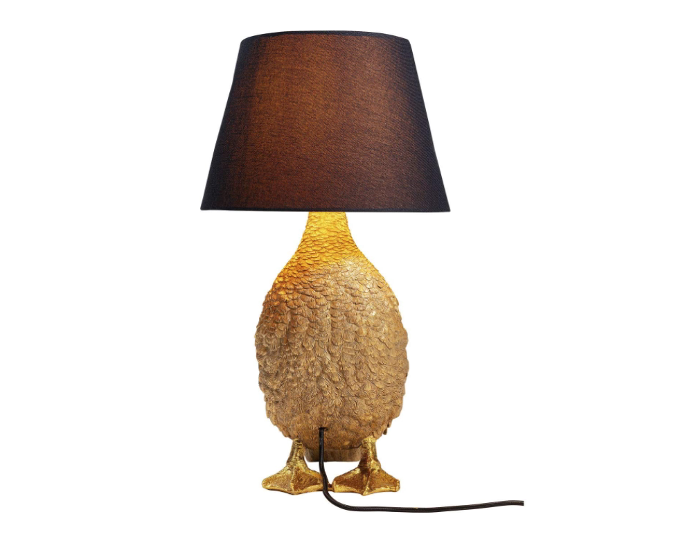 y erak 德国进口欧式动物造型鸭子台灯