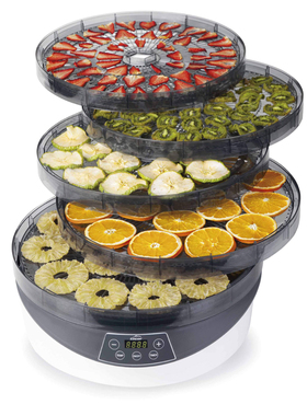 德国进口Loco食物水果蔬菜温控3层金属网格脱水烘干器酸奶机