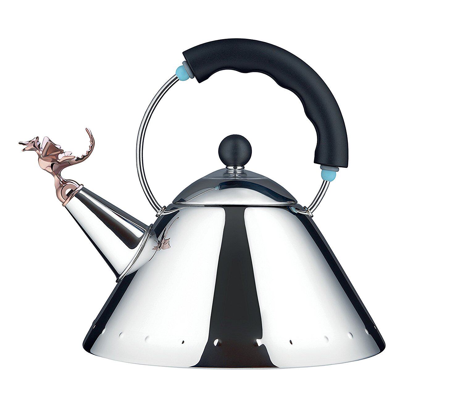 Y Alessi 限量版黄铜恐龙嘴烧水壶热水壶