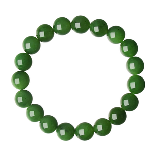 周大生和田碧玉手串女国风山涧雨林手美人痣手链新年礼物送女朋友