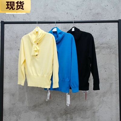 春季新款法式慵懒风长袖针织衫