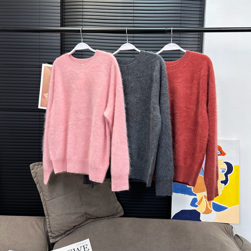 章章11/27 冬日爱物羊绒羊毛拉绒万搭针织衫