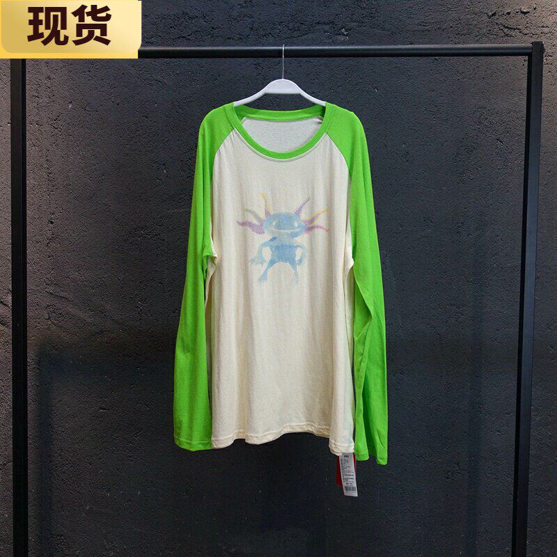 【现货】MONA新款长袖t恤女士宽松春秋ins超火设计感小众