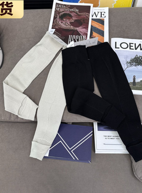 现货人鱼_秋冬氛围小tips菠萝纹肌理袜套百搭堆堆袜中筒袜