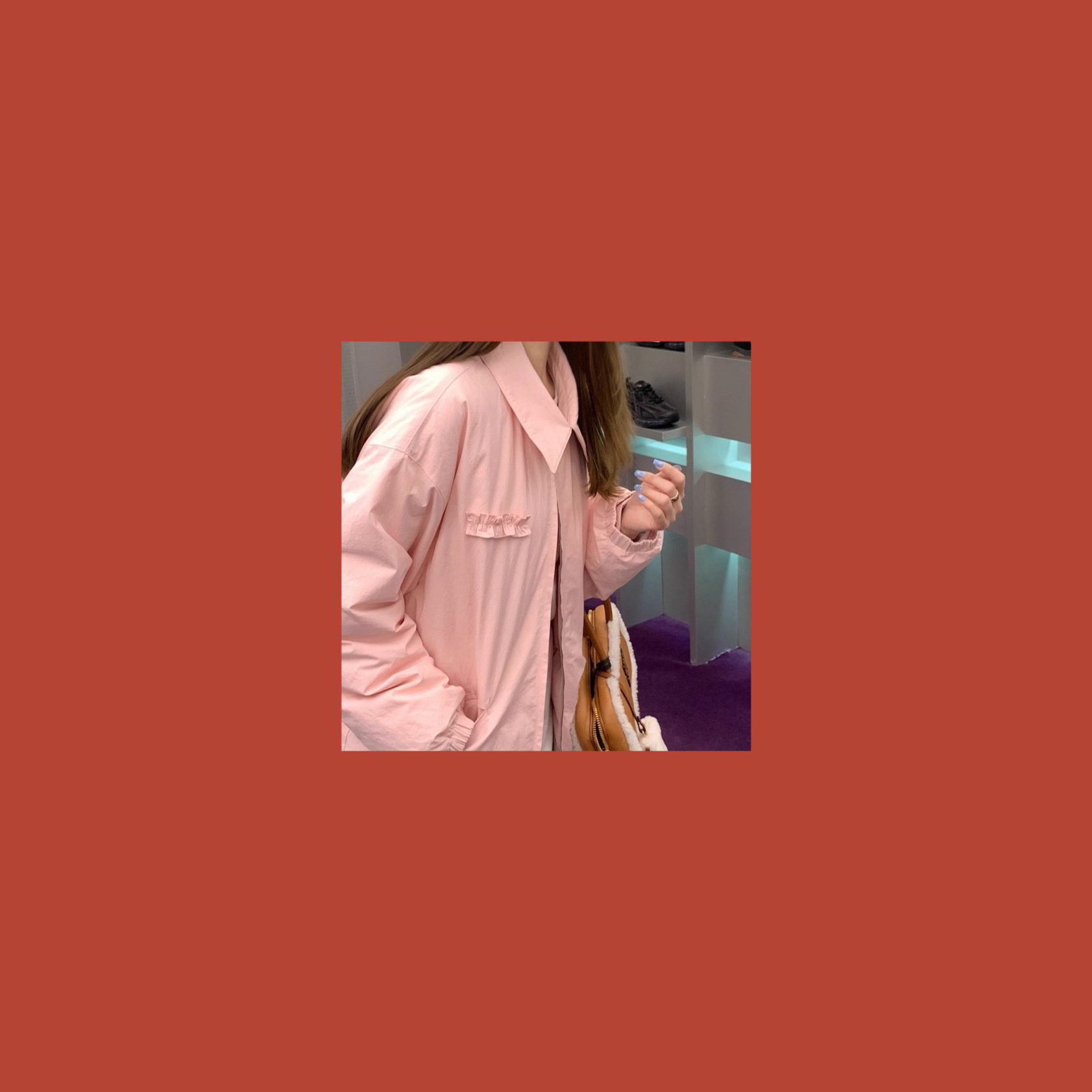 章章12/10 云朵羽绒衣轻量休闲衬衫羽绒外套90白鸭绒62克