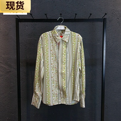 法式复古花衬衫女21早秋新款