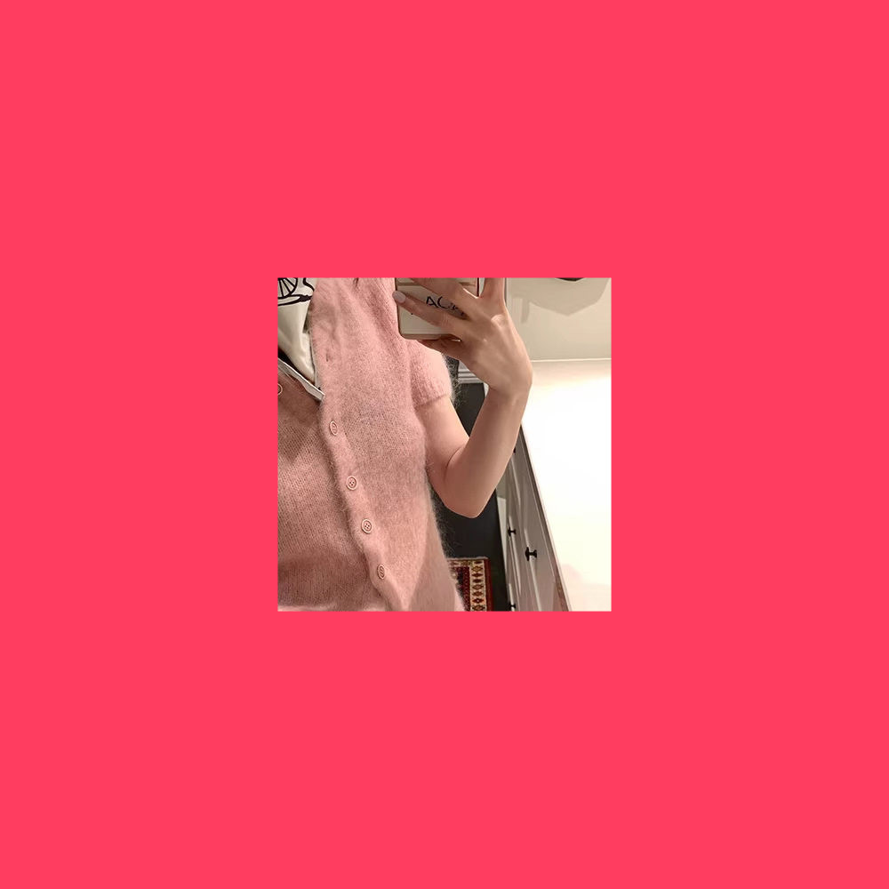 【1/15新品】our腮红原生绒毛感羊毛马短袖毛衣  RZ254328,女装/女士精品,汉服上装,淘宝优惠券,粉丝福利购,淘宝优惠卷