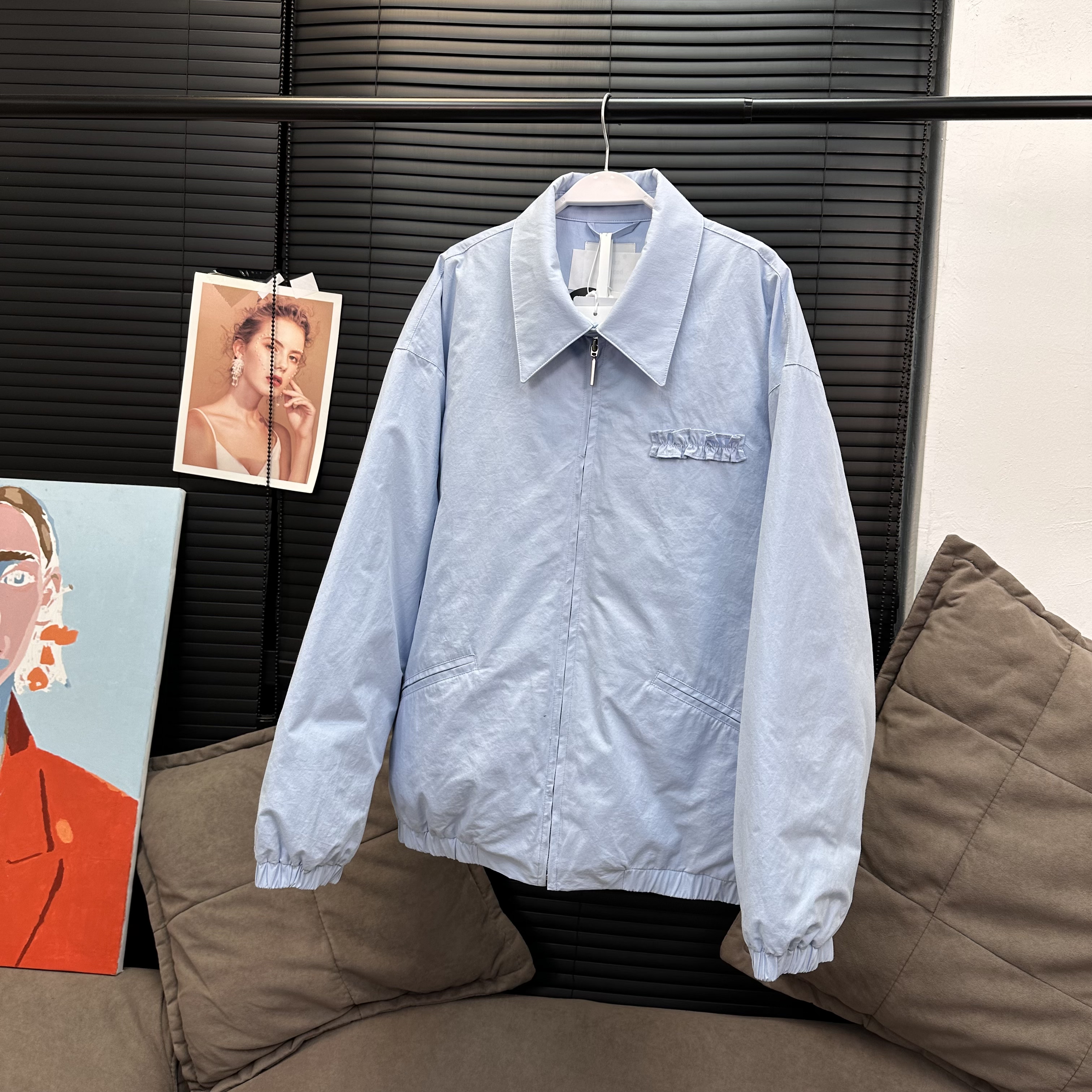 章章12/10 云朵羽绒衣轻量休闲衬衫羽绒外套90白鸭绒62克