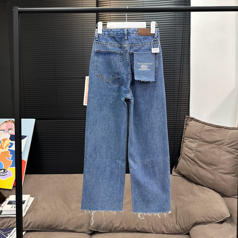 【现货】顽童人童氏出品 22第一条牛仔裤!春装新款女直筒显瘦