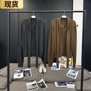 现货 lemair 多种穿法两色羊毛围巾开衫 RZ243277