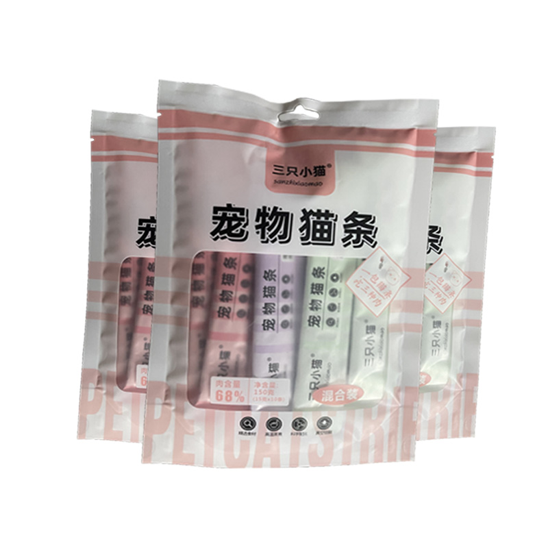 三只小猫猫零食猫条补水罐头幼猫成猫猫泥猫条拌粮全期零食互动