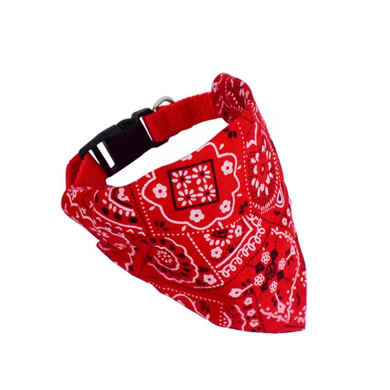 宠物口水巾可调节围脖