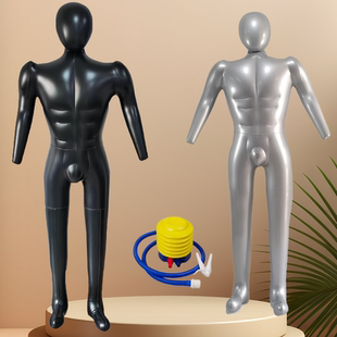 充气假人模特全身女应急演练假人模型直播道具服装模特展示道具