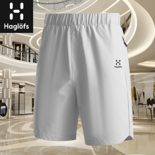 HAGLOFS火柴棍冰丝五分裤男士短裤夏季高弹运动休闲裤轻薄速干裤