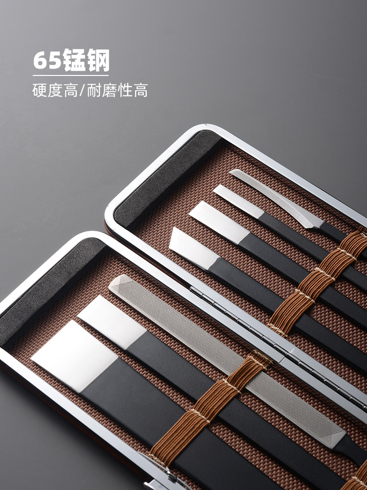 고망간강 페디큐어 샵 특수 전문 페디큐어 나이프 세트 기술자의 발 목욕 페디큐어 풋 워시 샵 매니큐어 도구