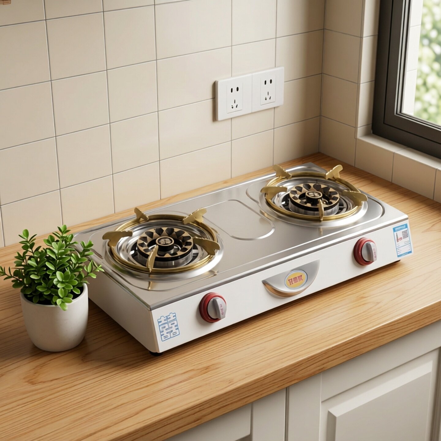 双喜煤气灶双灶家用猛火灶节能多眼天然气炉具液化气台式燃气灶台