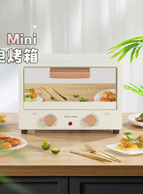 Royalstar/荣事达网红直播迷你品质电烤箱家用15升多功能烘焙机