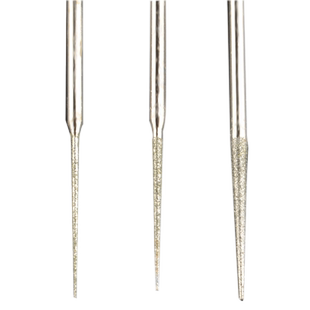 金刚砂磨针尖头雕刻玉石琥珀蜜蜡抛光打磨棒加长金刚石打磨头工具