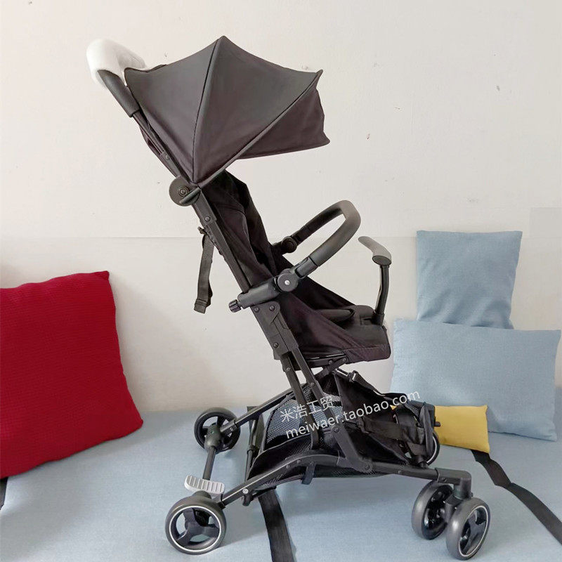 婴儿车轻便口袋推车扶手连接器上飞机延长脚踏遛娃神器可躺伞车