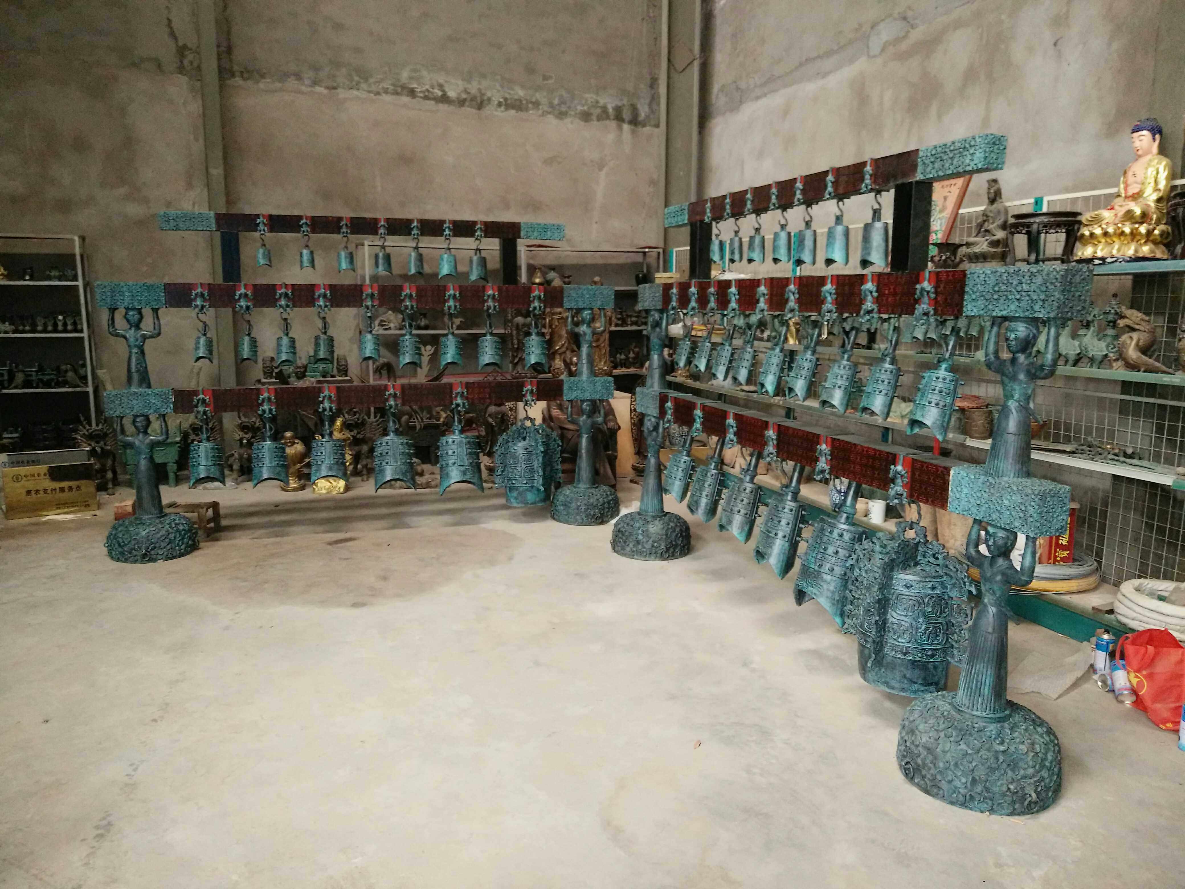 曾侯乙编钟出租订做仿古乐器烟云涧青铜器工艺品摆件婚庆影视道具