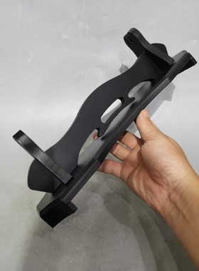 木质越王剑架子仿古青铜器工艺摆件配套产品洛阳英爵烟云涧马柏成