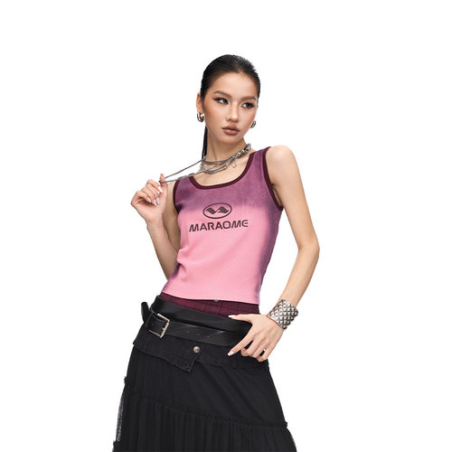 拓谷春夏印花工字背心修身显瘦
