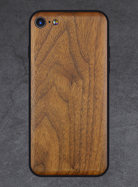 2023款苹果SE3手机壳实木全包iPhone SE3木质硬壳SE2保护套男适用