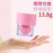 美瞳清洗器手动清洁隐形眼镜方便携带半自动不伤镜片伴侣盒双联盒