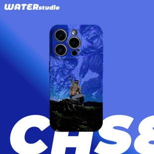 剑风传奇格斯动漫潮适用苹果17promax菲林iphone16pro小米15红米k80华为p70一加ace3手机壳OPPO二合一reno13