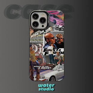 速度激情个性适用苹果16promax小众iPhone15防摔nova11小米15pro华为P50红米k60一加13T稀奇古怪的手机壳OPPO