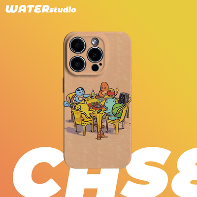 搞怪皮卡火龙适用苹果16promax二次元iphone15pro二合一iqoo13小米14红米k80华为mate70一加ace3手机壳oppo