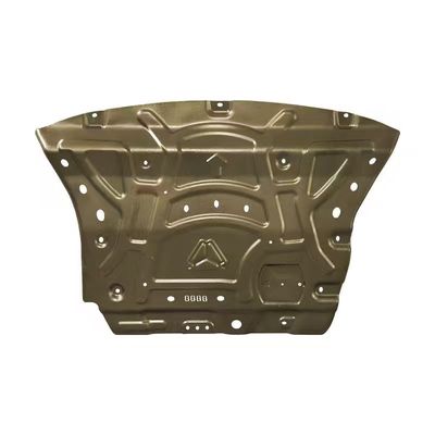 适用中国重汽先锋官V底盘改装原厂锰钢防挡板先锋官v发动机下护板