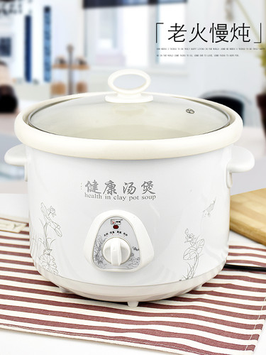 迷你宝宝煲汤煮粥白瓷甜品电炖锅