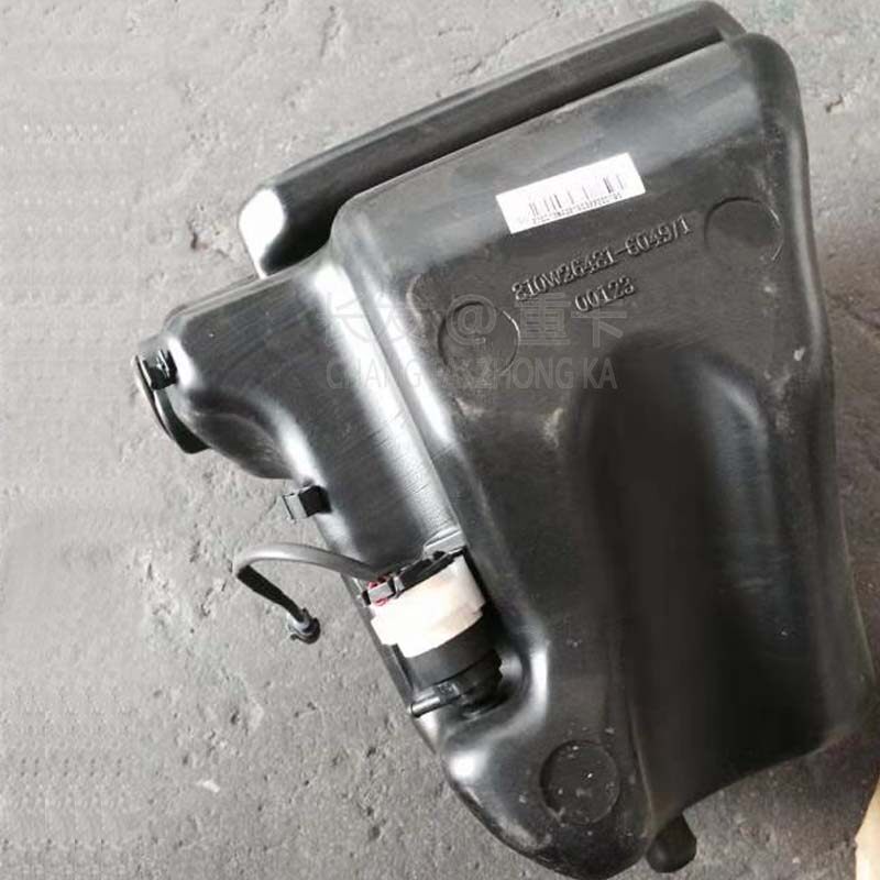 适重汽豪沃T5G汕德卡C7H喷水壶风窗洗涤器雨刮喷水壶电机原厂配件