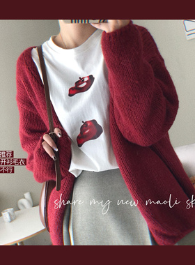 毛丽小四郎【红苹果白TEE】内搭单品 基础圆领简约显瘦短袖女宽松