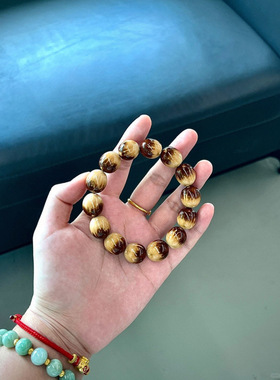 天然鼠手串高货招财鼠手链花皮龙蛋菩提子文玩手持珠佛珠