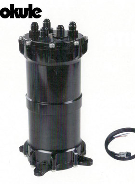 汽车改装全铝黑色燃油副油箱油壶AN6接口动力提升FUEL SURGE TANK