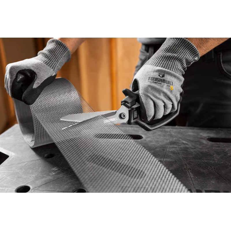 TOUGHBUILT 혁신적인 오픈 핸들 도구 가위 TB-H4-70-10-LR 얇은 철 가정용