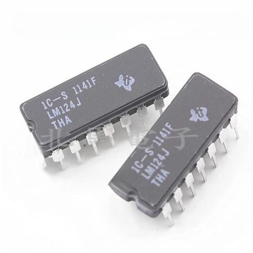 LM124J 运算放大器 封装CDIP-14 全新可直拍H