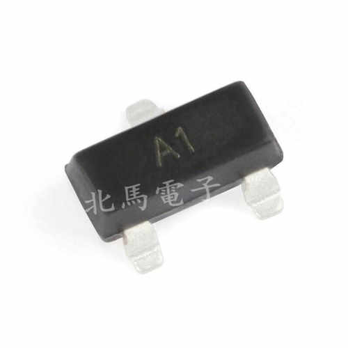 (100个)BAW56LT1 BAW56 SOT23 丝印A1 70V/200mA 贴片开关二极管
