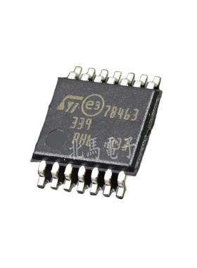 LM339PT  LM339 TSSOP-14 四通道电压比较器IC芯片 全新可直拍HC