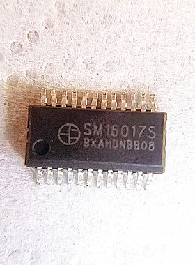 SM16017S  可代替 SM16017S SSOP-24 LED显示屏芯片 原装可直拍ZJ