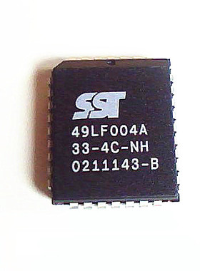SST49LF004A33-4C-NH 49LF004A P80C34EBAA PLCC32储存器芯片