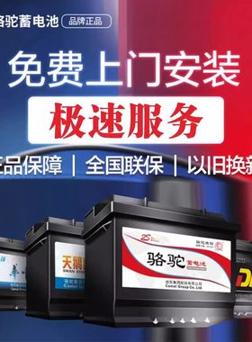骆驼DF天鹅55D23L蓄电池适配朗动比亚迪F3L3速锐G3卡罗拉悦动汽车