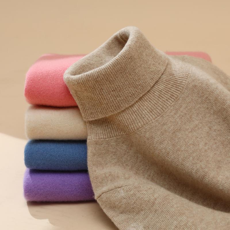 儿童纯羊绒衫加厚保暖毛衣