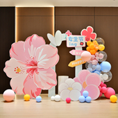 3.8女神节布置商场门店氛围感kt板背景室内外活动场景装 饰品道具