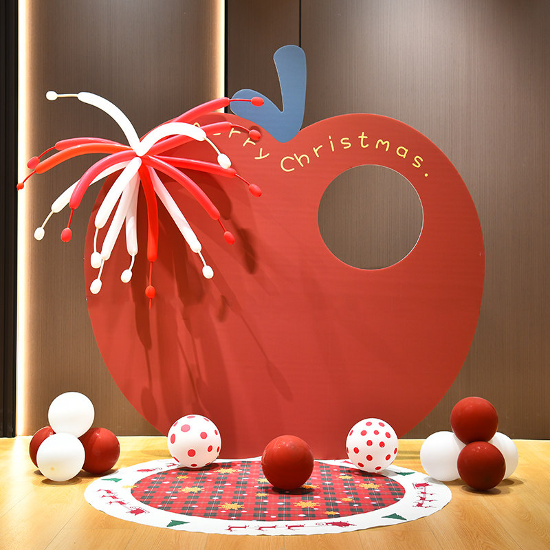 圣诞节门店室内外活动氛围感布置拍照场景装饰道具定制kt板背景墙,节庆用品/礼品,气球,淘宝优惠券,粉丝福利购,淘宝优惠卷